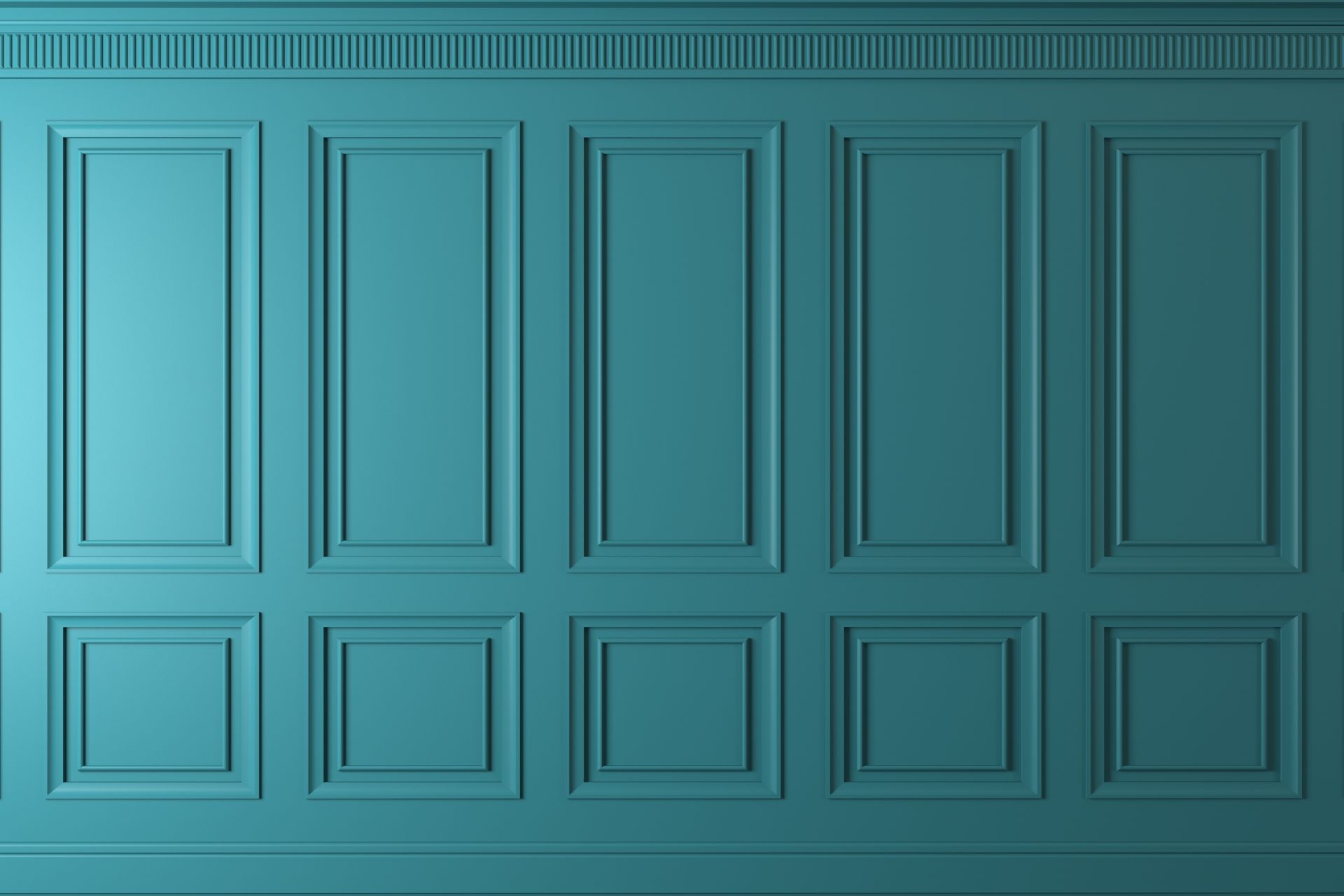 How to paint wood panelling